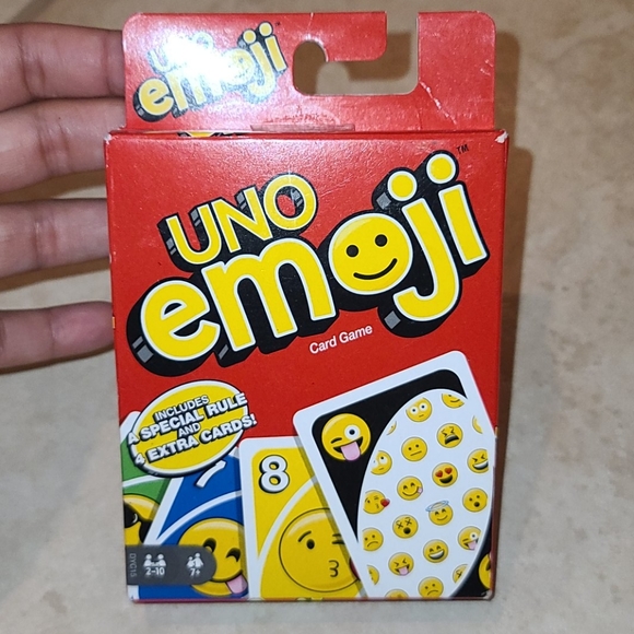 New! Uno Emoji Cards